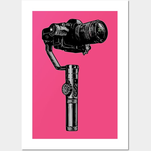 DSLR and Gimbal Wall Art by JSnipe